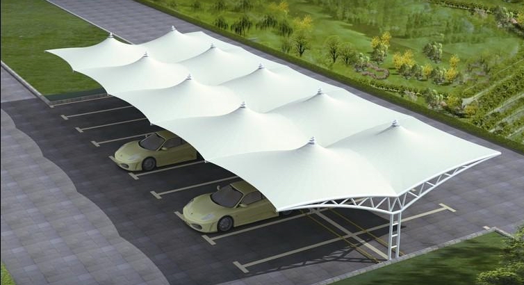 鄭州鋼結(jié)構(gòu)車棚與鋼架拉膜車棚 優(yōu)質(zhì)廠家與材料解析